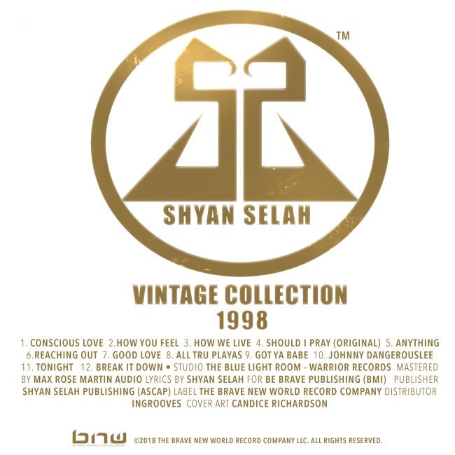 Shyan Selah - Vintage Collection Album Artwork